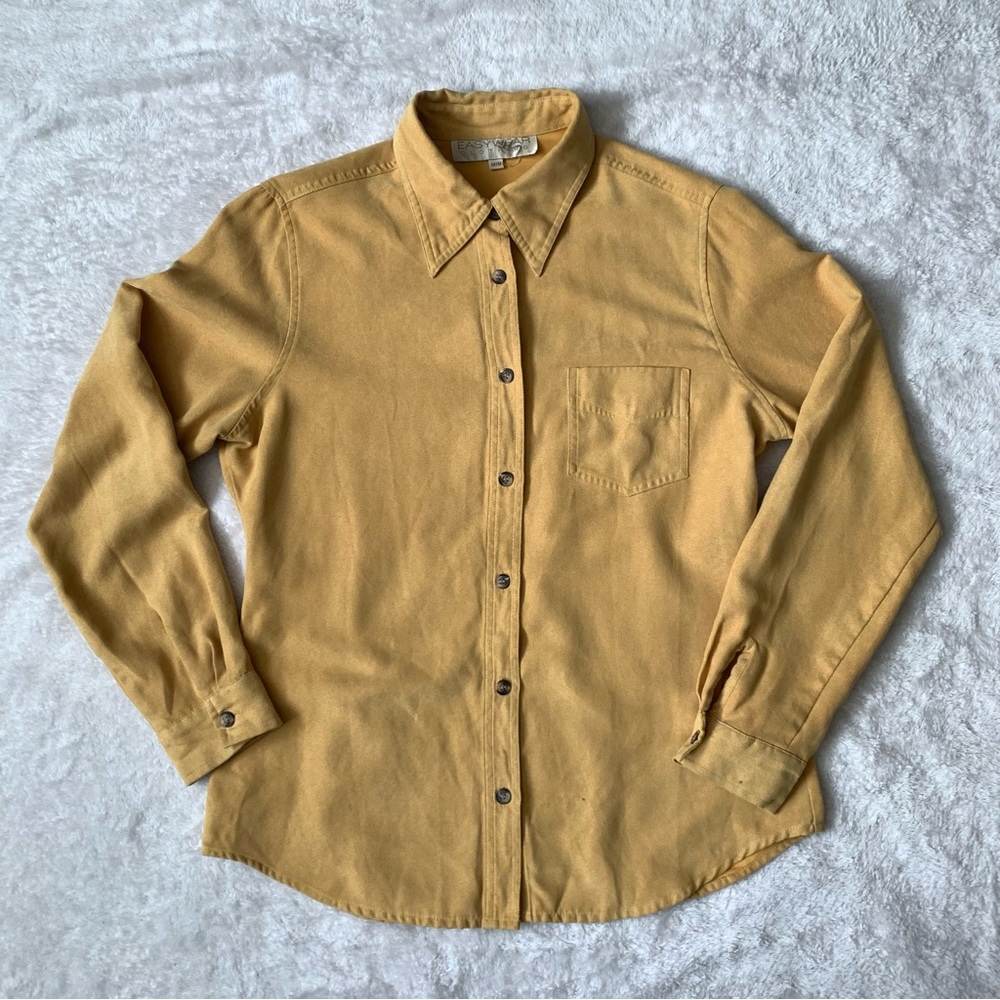 Yellow Button Down